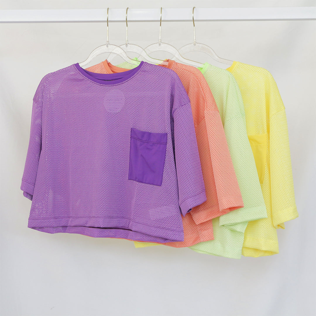 Chatherine T-Shirt Mesh - Kaos Luaran Wanita