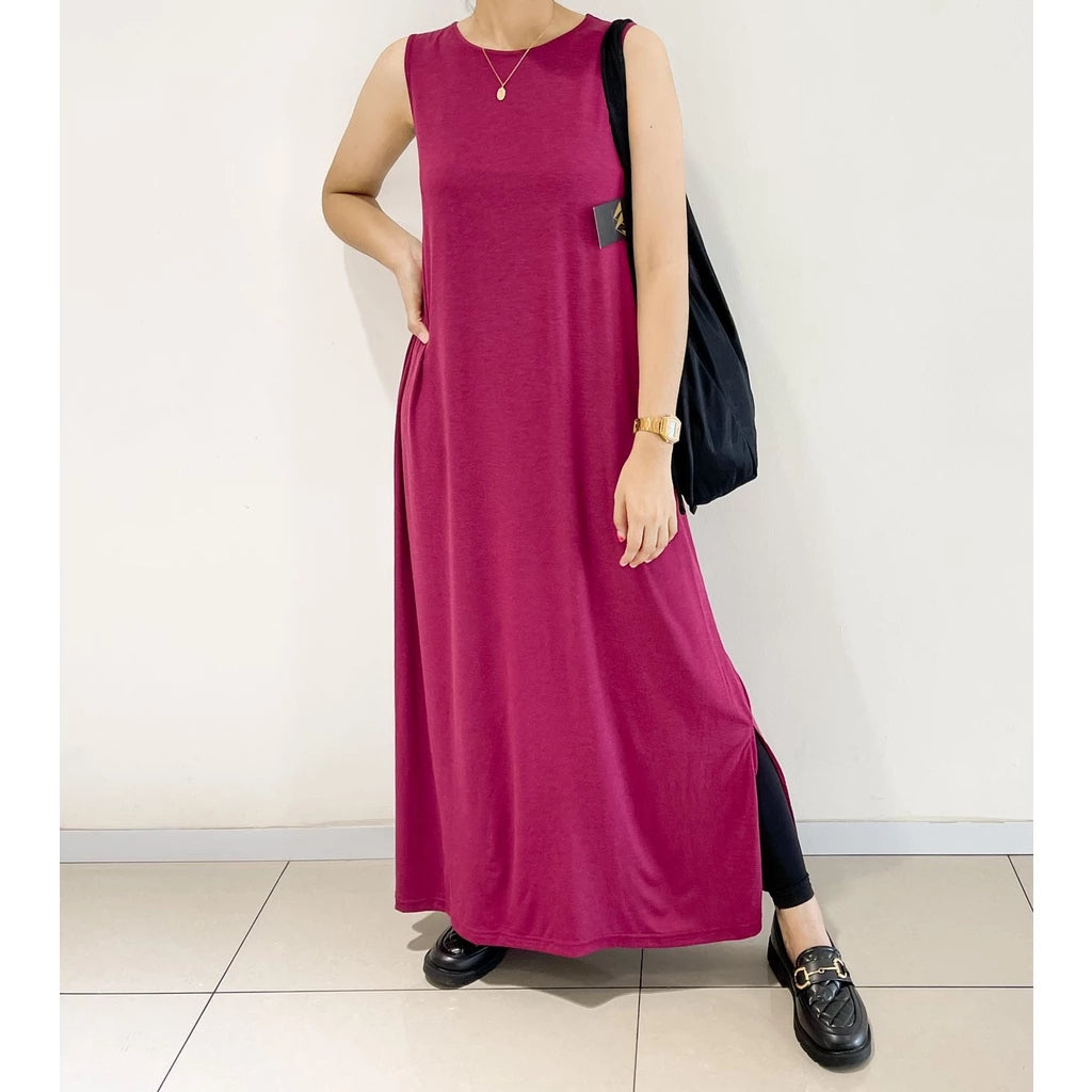 Gissel Midi Dress Nylon Wanita