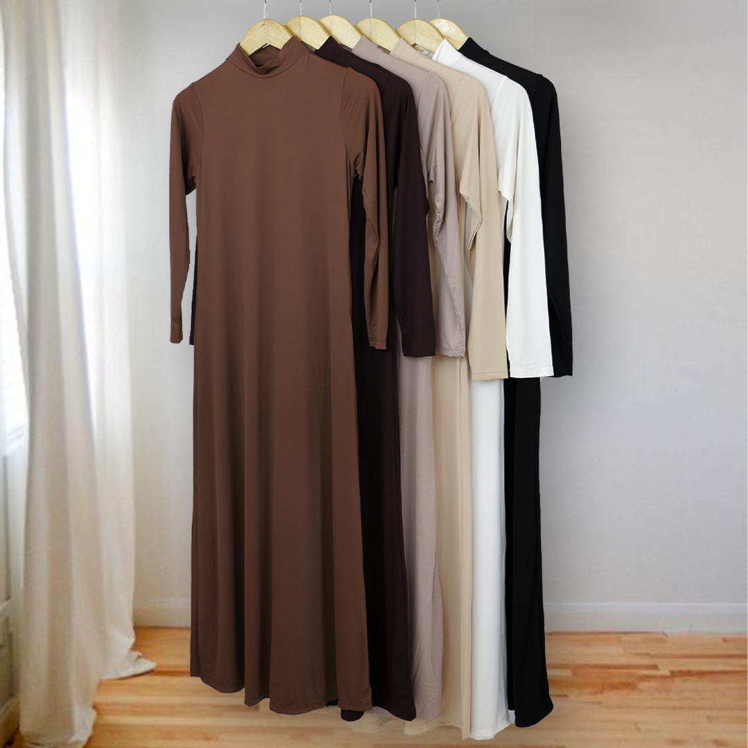 Nawra Long Dress - Gaun Wanita Lengan Panjang