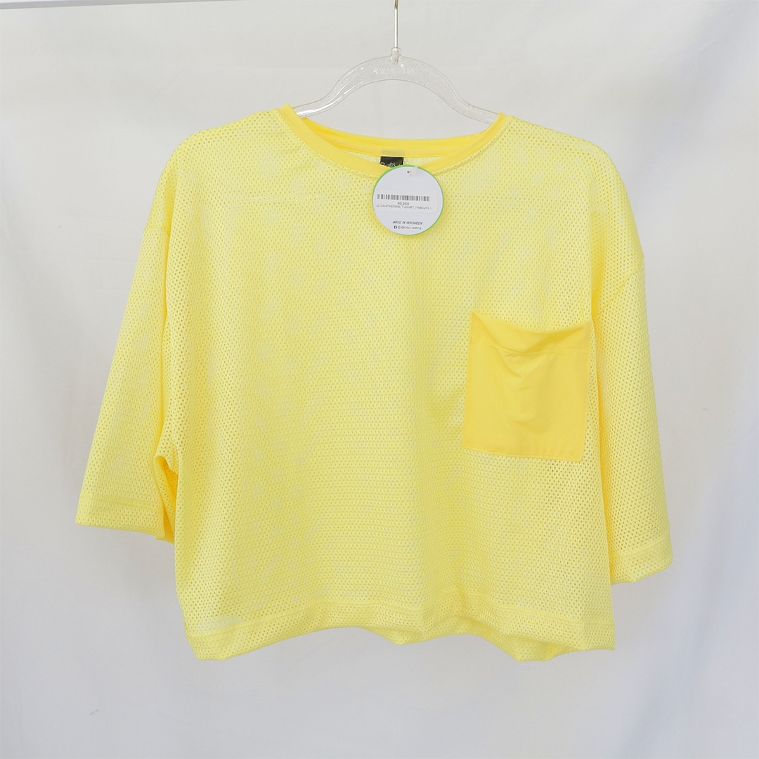 Chatherine T-Shirt Mesh - Kaos Luaran Wanita