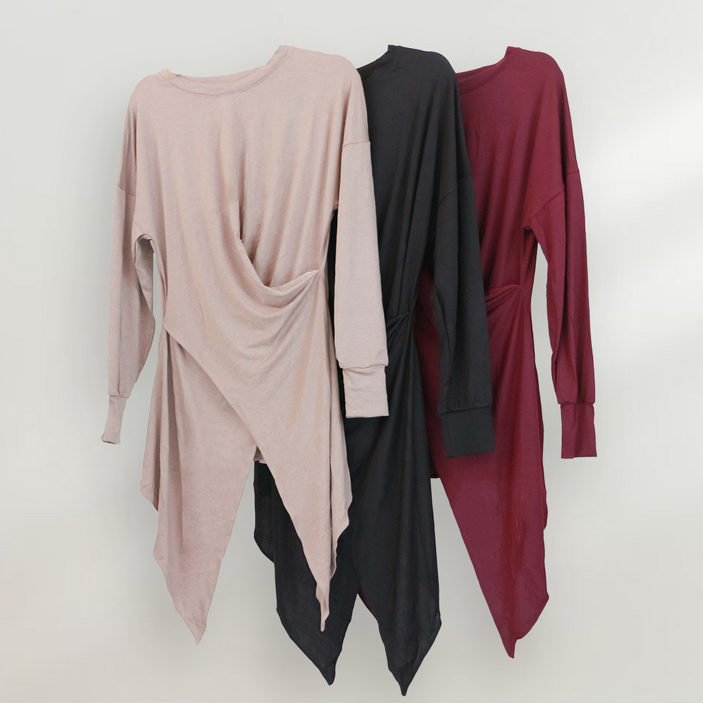 Aretha Blouse - Blouse Wanita Lengan Panjang