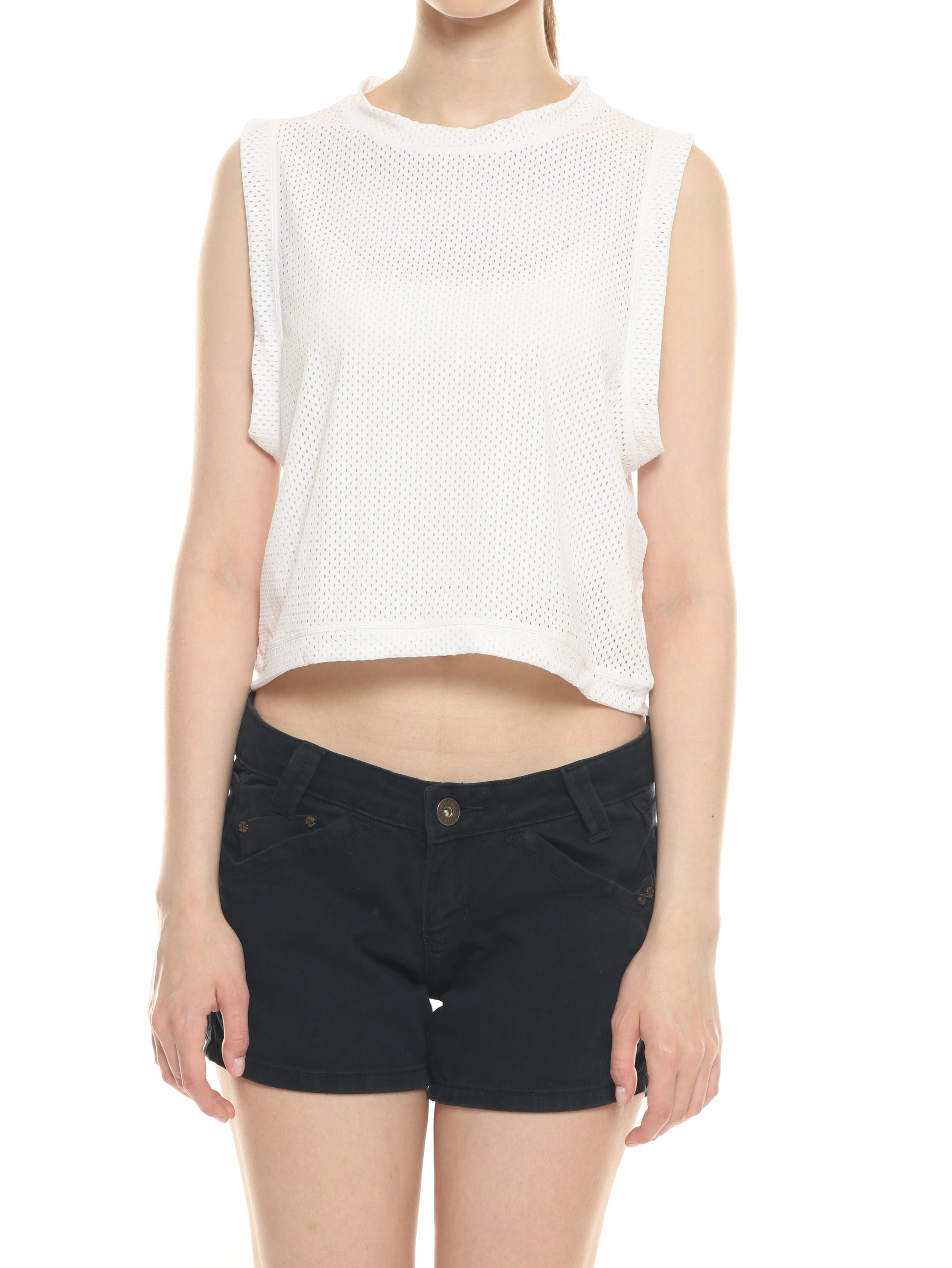 Jennie Top Mesh - Baju Outer Olahraga