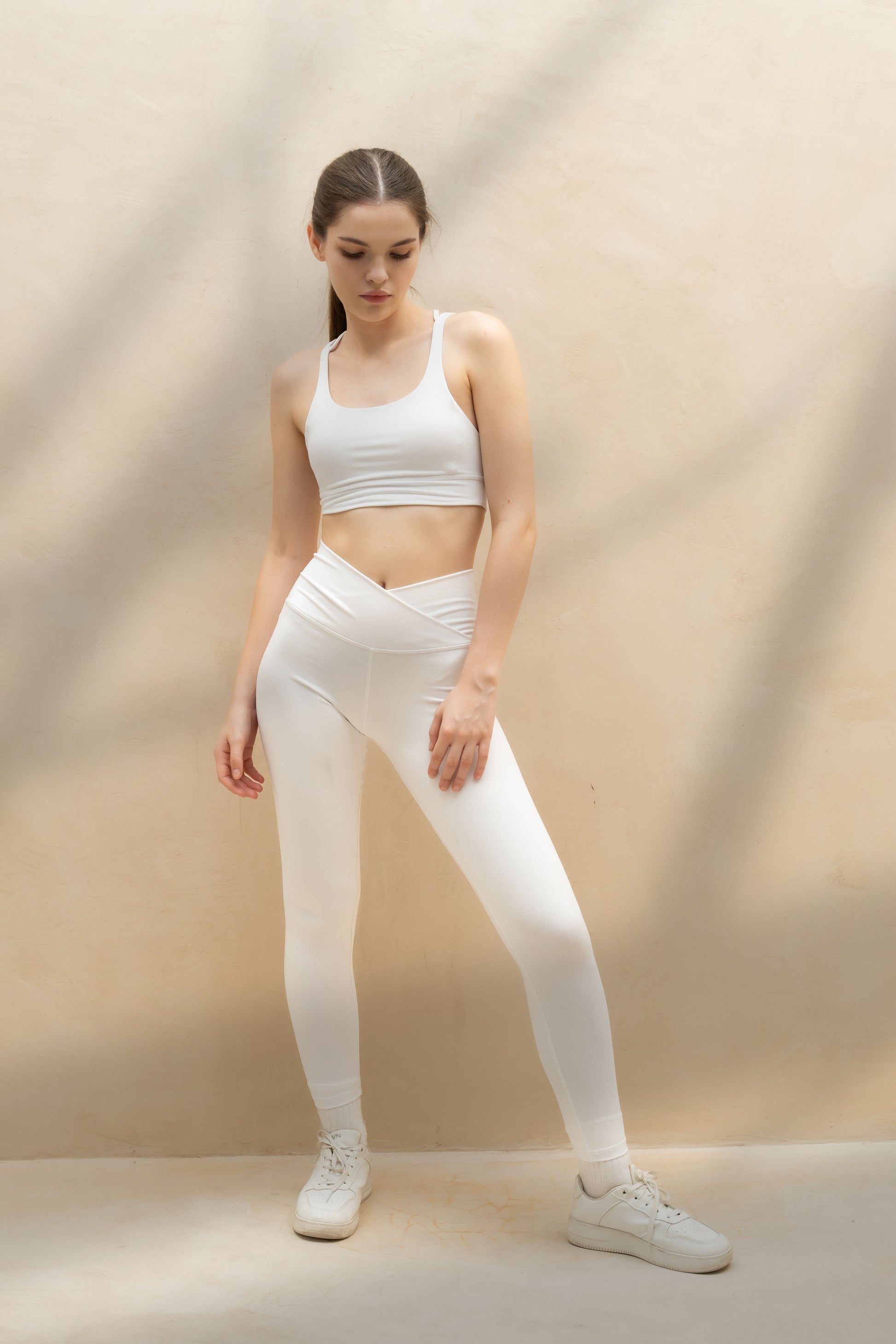 SoulActiv Bianca Legging White Supplex Lycra