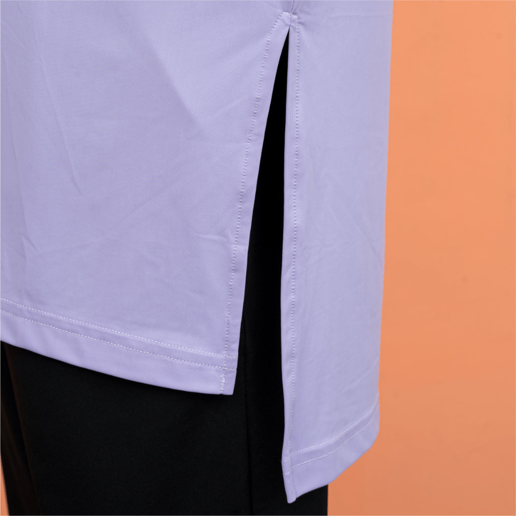 Batzu Clothing Salma Oversize Slit Tee - Kaos Oversize Wanita