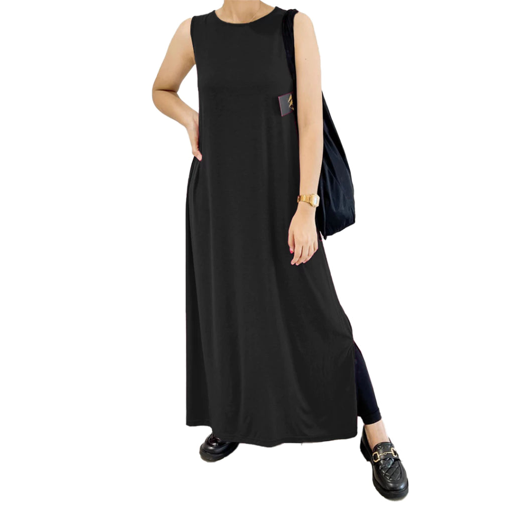Gissel Midi Dress Nylon Wanita