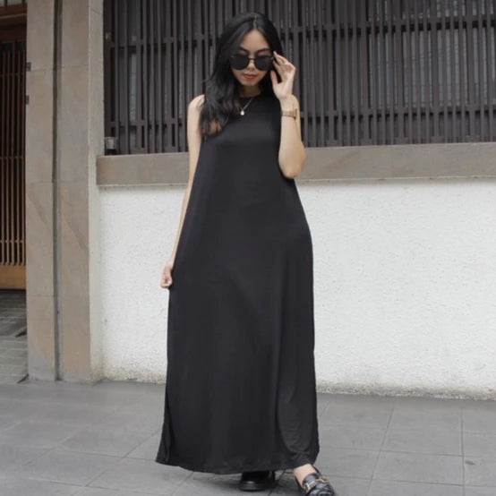 Gissel Midi Dress Nylon Wanita