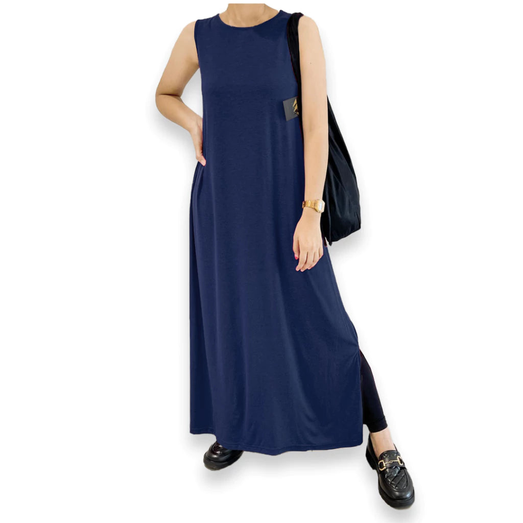 Gissel Midi Dress Nylon Wanita