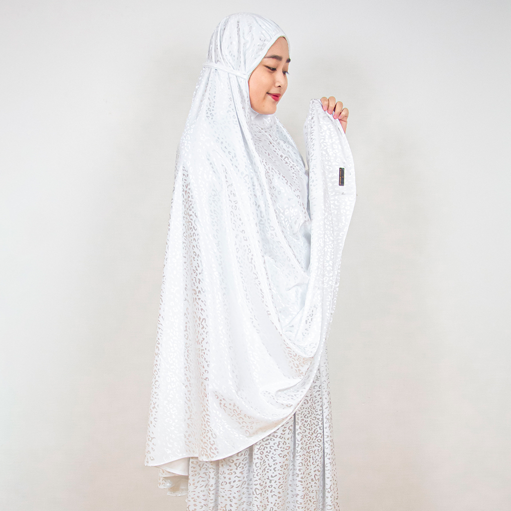 Winner Vogue Alesha Mukena Motif Embossed - Mukena Dewasa Berbahan Halus, Dingin, & Bermotif Cantik